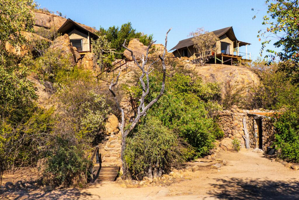 Bungalows in a Desert Resort